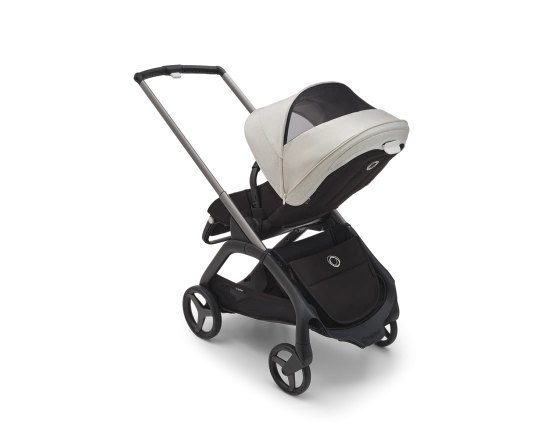 Универсальная коляска 2в1 Bugaboo DRAGONFLY - black/grey melange misty white