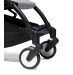 Универсальная коляска 2 в 1 Stokke YOYO³ +  люлька Bassinet BABYZEN Stone (шасси Black)