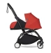 Універсальна коляска Stokke YOYO³ + компактна люлька BABYZEN Red (шасі Black)