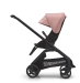 Универсальная коляска 2в1 Bugaboo DRAGONFLY - black/midnight black morning pink