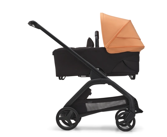 Універсальна коляска 2в1 Bugaboo DRAGONFLY - black/midnight black island coral