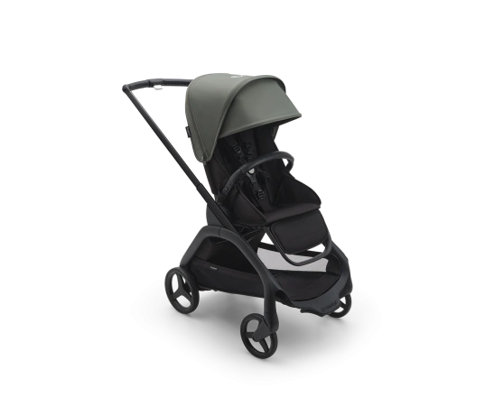 Прогулочная коляска Bugaboo DRAGONFLY - black/midnight black forest green