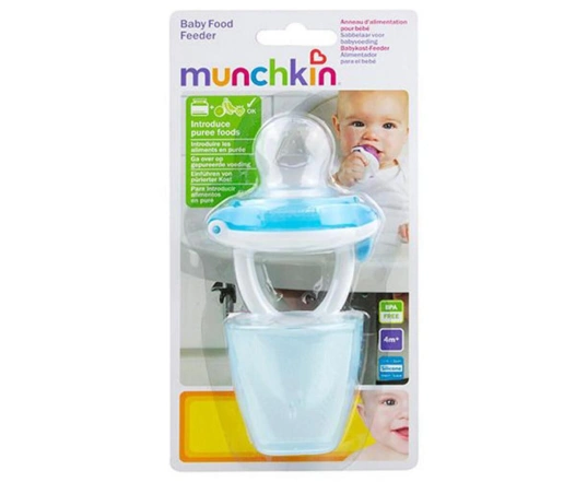 Емкость для прикорма (ниблер) Munchkin Food Feeder (голубая)