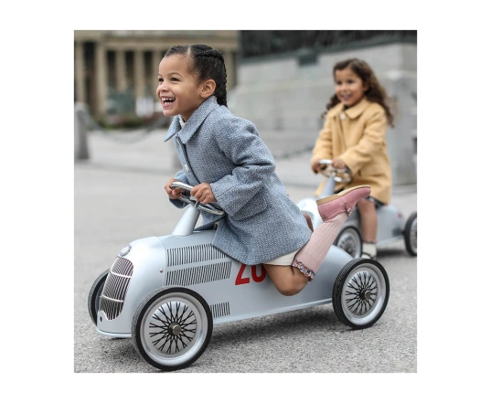 Детская машинка-толокар Baghera Rider Mercedes-Benz W 25 Silver Arrow