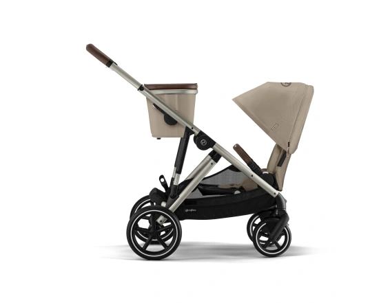 Прогулянкова коляска Cybex Gazelle S TPE Almond Beige