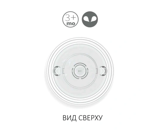 Змінна соска на пляшечку Comotomo - середній потік 3-6м