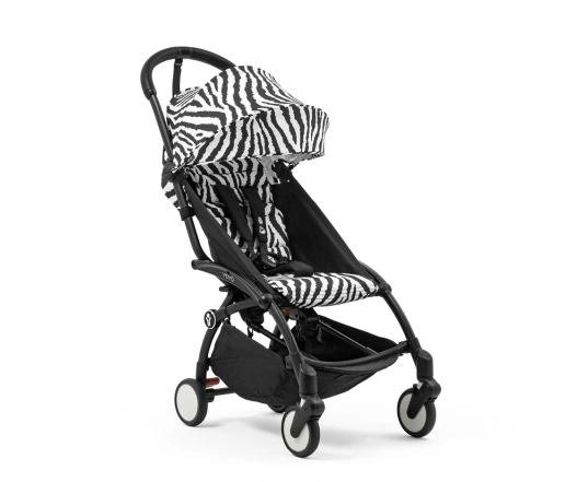 Прогулянкова коляска Stokke YOYO³ з 6 місяців Leopard (шасі Zebra)