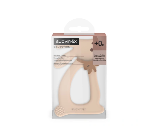 Прорезыватель кролик WONDERLAN Suavinex -бежевый