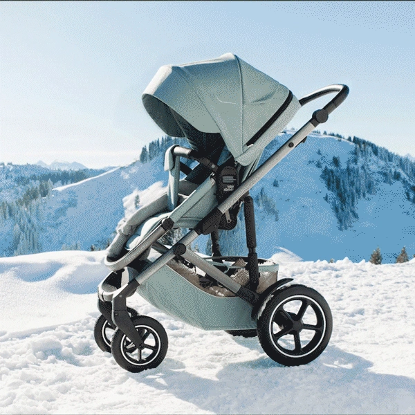 Коляска 2 в 1 Britax Römer SMILE 5Z STYLE - harbor blue-62 Britax Römer SMILE 5Z — коляска 2в1 (від народження до 4 років)-62 - зображення