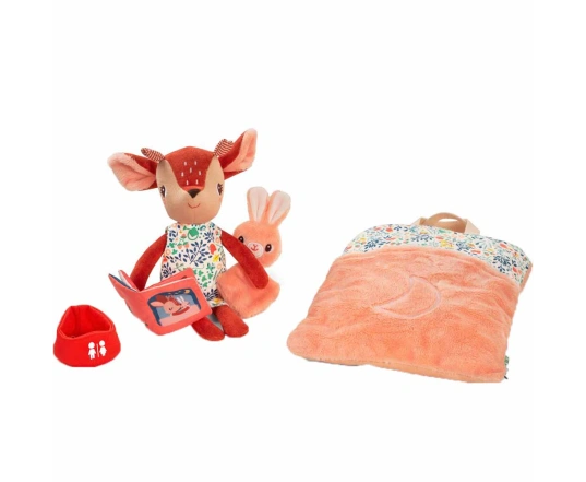 Игровой набор Lilliputiens Олененок Стелла ложится спать