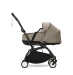 Универсальная коляска 2 в 1 с люлькой newborn shell Stokke YOYO³ Taupe (шасси White)