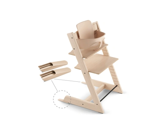 Спинка з обмежувачем Stokke TRIPP TRAPP Baby Set - Vanilla White