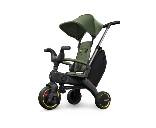 Складной трехколесный велосипед Doona Liki Trike S3 Desert Green