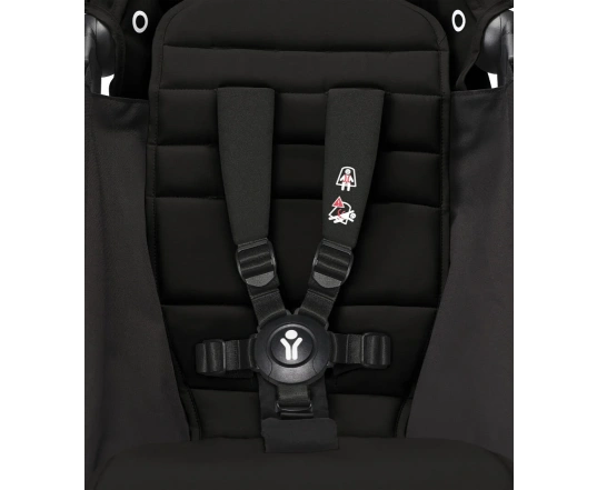 Прогулянкова коляска Stokke YOYO³ з 6 місяців Black (шасі White)