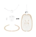 Шезлонг качалка Babymoov  Swoon Hoop Sand