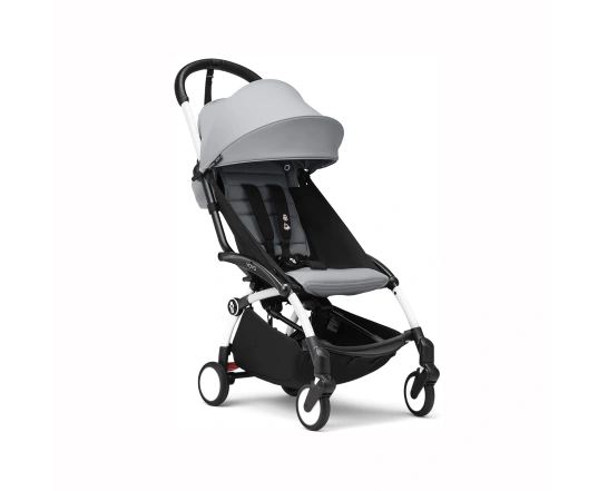 Прогулянкова коляска Stokke YOYO³ з 6 місяців Stone  (шасі White)