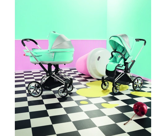 Прогулянкова коляска Cybex PRIAM Jeremy Scott Car
