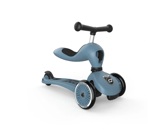 Самокат Scoot and Ride серії Highwaykick-1, сіро-синій, 1-5 років