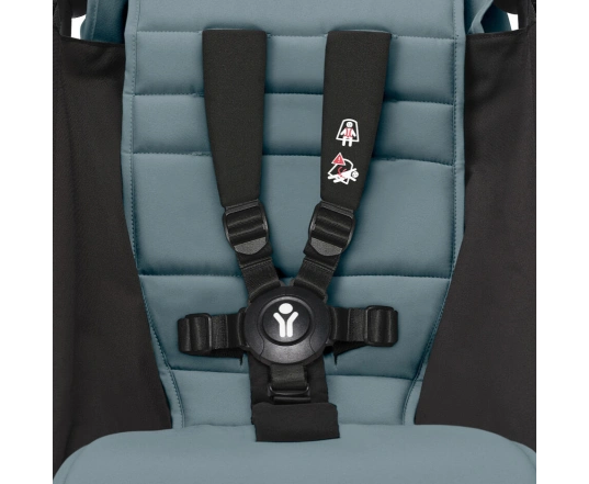 Прогулочная коляска Stokke YOYO³ с 6 месяцев Aqua (шасси Black)