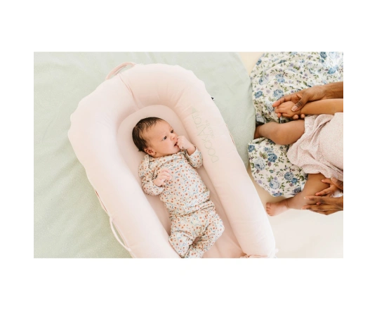 Матрац - кокон для новонародженого DockaTot DELUXE+(0-8M), STRAWBERRY CREAM