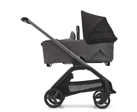 Универсальная коляска 2в1 Bugaboo DRAGONFLY - grafite/grey melange midnight black
