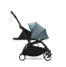 Універсальна коляска Stokke YOYO³ + компактна люлька BABYZEN  Aqua (шасі Black)
