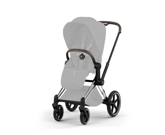 Шасі Priam & Каркас прогулянкового блоку 5.0 Chrome Brown