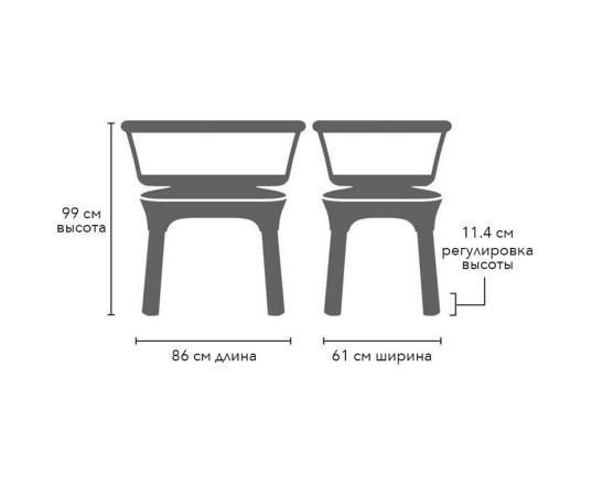 Колыбель 4MOMS mamaRoo sleep bassinet