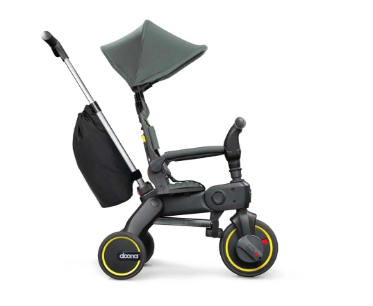 Складной трехколесный велосипед Doona Liki Trike S3 Slate Green