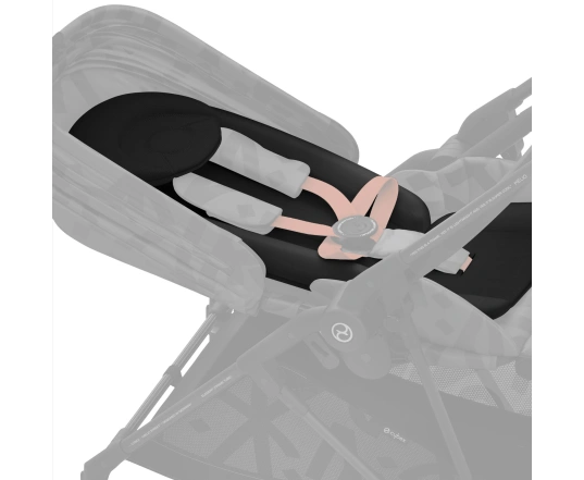 Универсальная коляска 2 в 1 Cybex Melio Street - Real Black