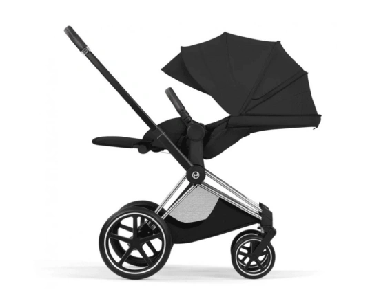 Коляска Cybex PRIAM Style Collection 5.0 - sepia black (шасі Chrome Brown)