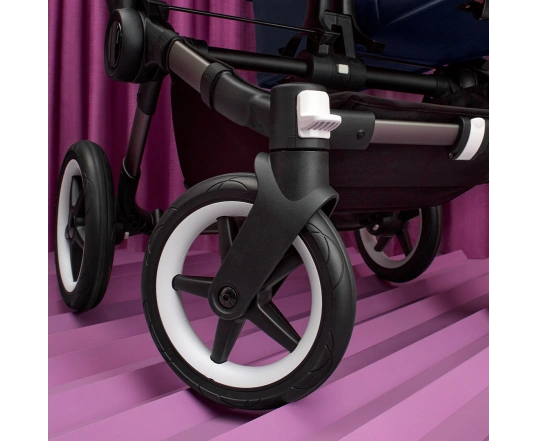 Універсальна коляска 2в1 Bugaboo Donkey5 Mono Grey mеlange/Midnight black-Grey mélange