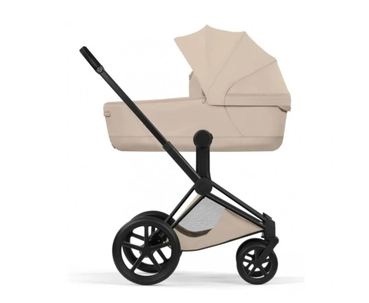 Коляска Cybex PRIAM Style Collection 5.0 - cozy beige (шасі Matt Black)