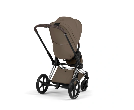 Коляска Cybex PRIAM Style Collection 5.0 - coconut brown (шасі Chrome Brown)