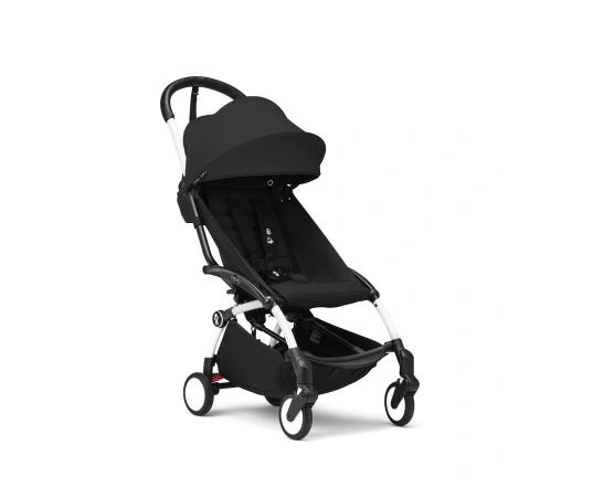 Універсальна коляска 2 в 1 Stokke YOYO³ Black (шасі White)