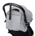 Универсальная коляска 2 в 1 Stokke YOYO³ + люлька Bassinet BABYZEN Stone (шасси White)