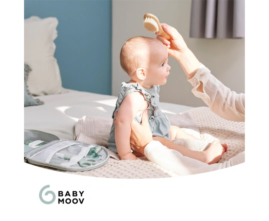 Набор по уходу за ребенком в органайзере Babymoov - Зеленый