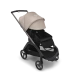 Универсальная коляска 2в1 Bugaboo DRAGONFLY - black/grey melange desert taupe