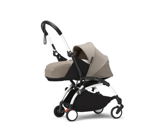 Універсальна коляска 2 в 1 Stokke YOYO³ Taupe (шасі White)