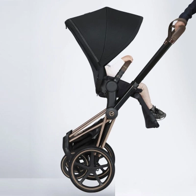 Cybex PRIAM Leaf Green Chrome — преміальна прогулянкова коляска-40 - зображення