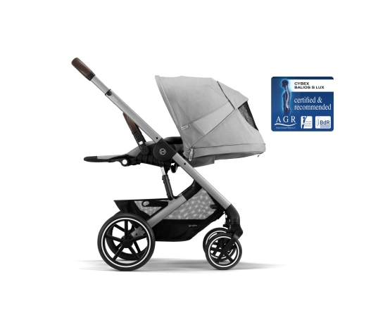 Универсальная коляска 2 в 1 Cybex Balios S Lux Lava Grey