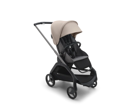 Прогулянкова коляска Bugaboo DRAGONFLY - grafite/grey melange desert taupe