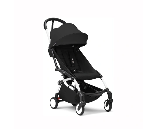 Прогулянкова коляска Stokke YOYO³ з 6 місяців Black (шасі White)