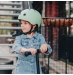 Шолом захисний дитячий Scoot and Ride, ківі, з ліхтариком, 45-51см