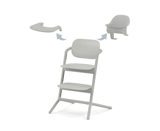 Стілець для годування 3 в 1 Cybex LEMO - suede grey