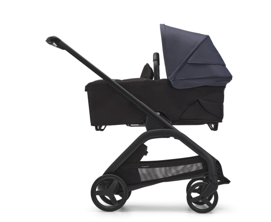 Универсальная коляска 2в1 Bugaboo DRAGONFLY - black/midnight black stormy blue