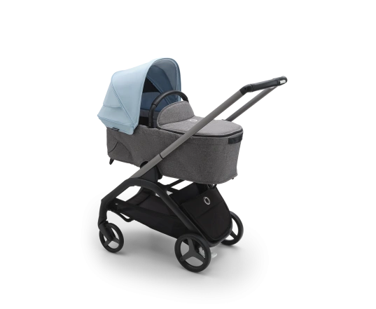 Универсальная коляска 2в1 Bugaboo DRAGONFLY - grafite/grey melange skyline blue