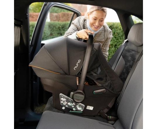 Автокресло Nuna Pipa Urbn Isofix, група 0+ (0-13 кг),  цвет Caviar, черный