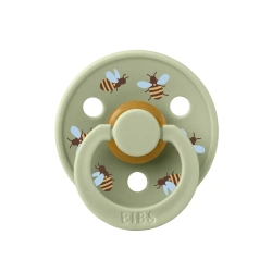 Пустушка BIBS Pacifier Studio Colour Bumblebee Friends Latex Size 1 Sage - зображення