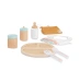 Набір ігровий дерев’яний для ляльок Miniland Feeding Set